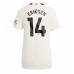 Tanie Strój piłkarski Manchester United Christian Eriksen #14 Koszulka Trzeciej dla damskie 2023-24 Krótkie Rękawy